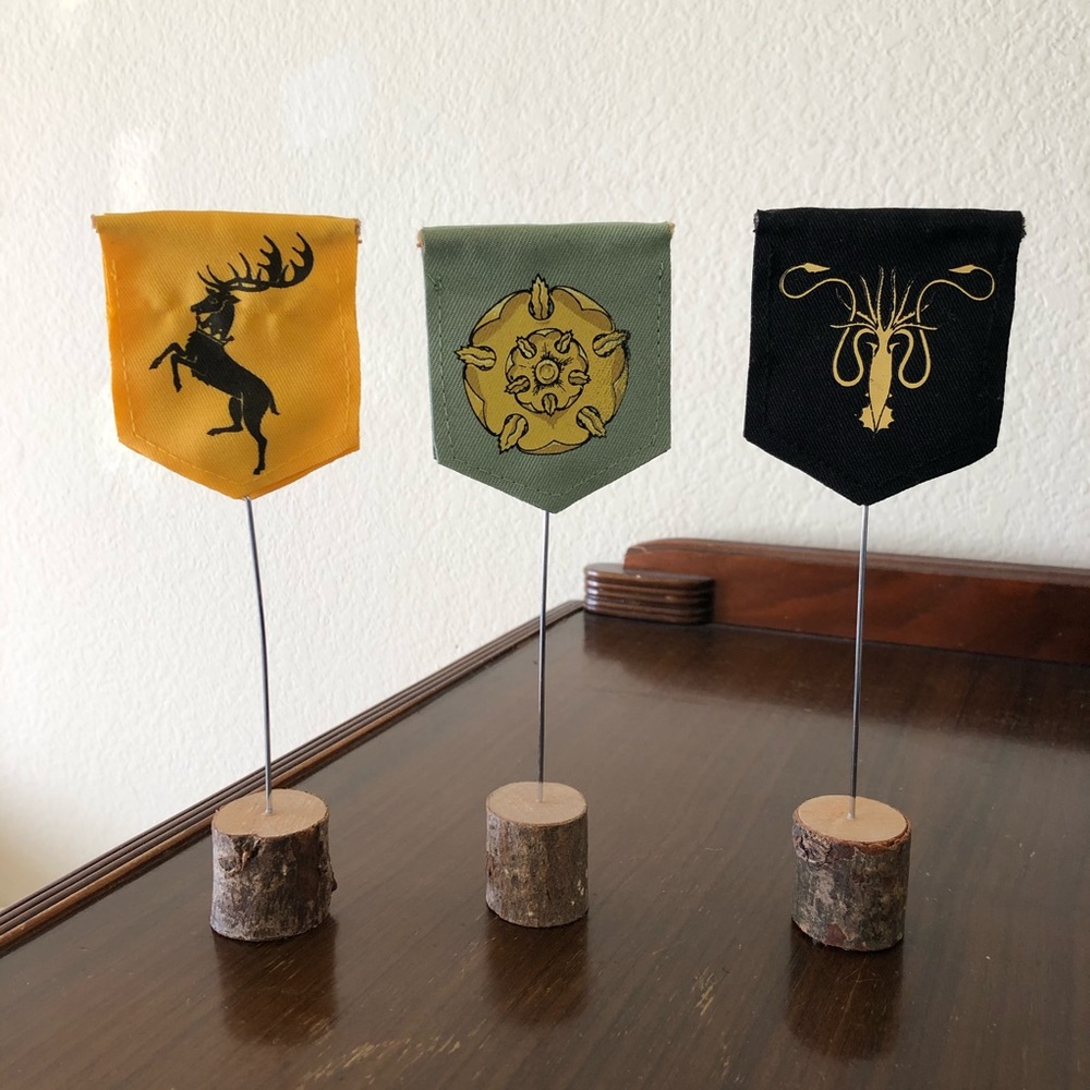 Game of Thrones/ House of the Dragon Inspired Banner Flag Decor
